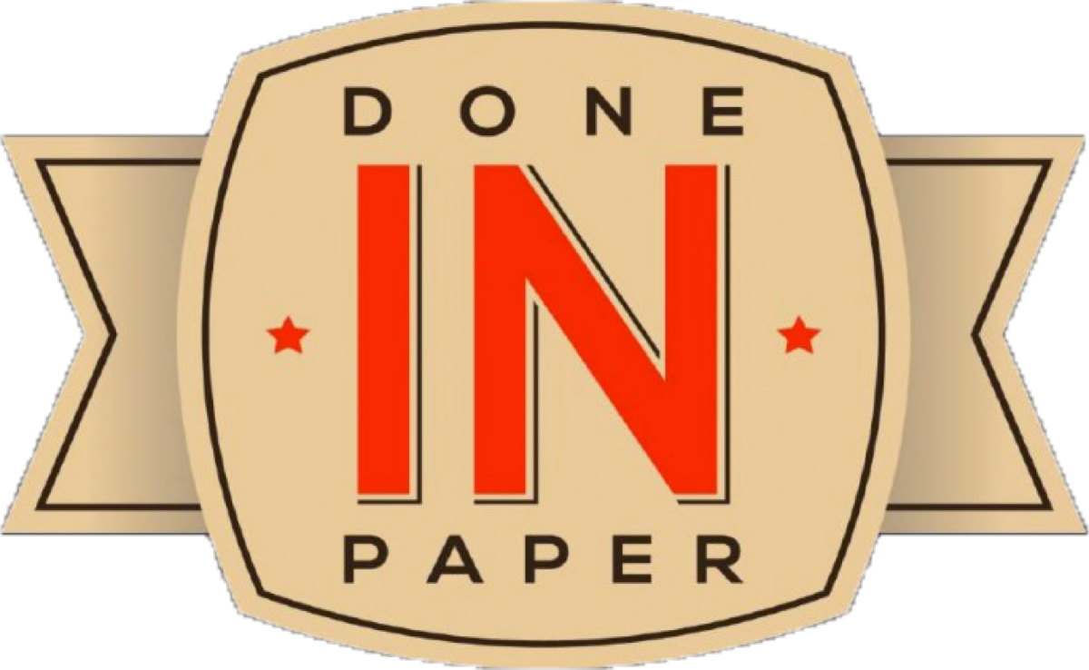 Done in Paper